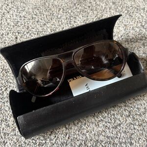 Vintage Prada Tortoise Shell Sunglasses (2002)